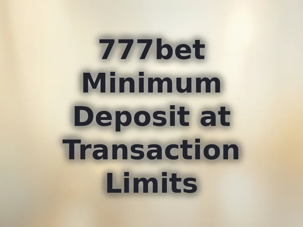 Limits and fees info